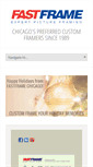 Mobile Screenshot of framechicago.com